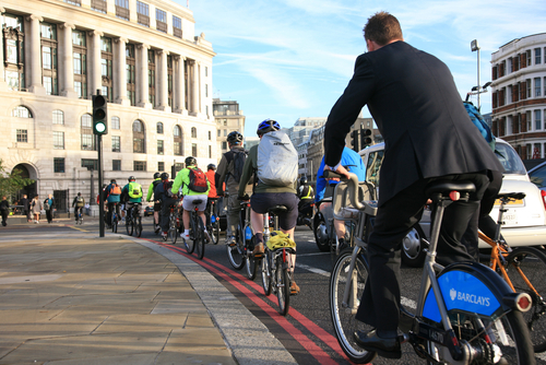 London-cyclists