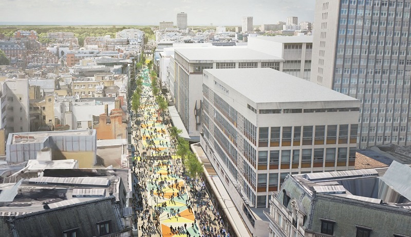 Plans unveiled to pedestrianise London's Oxford Street in 2018