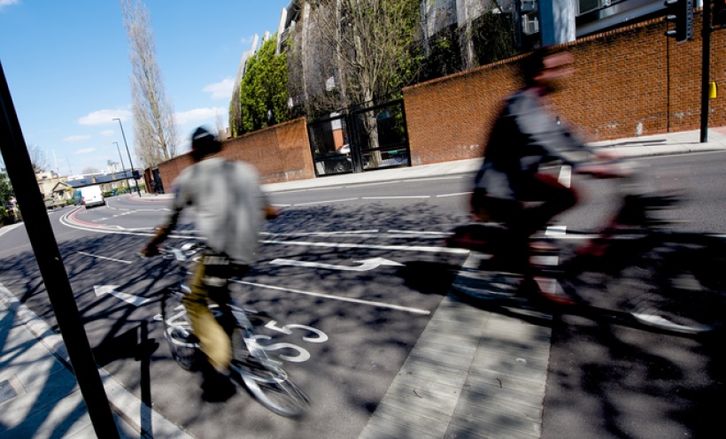 Cycle lane London Assembly