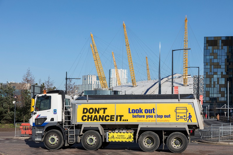 Cemex Pedestrian Safety Campaign. London. March 26th 2018 Photo: Zute Lightfoot